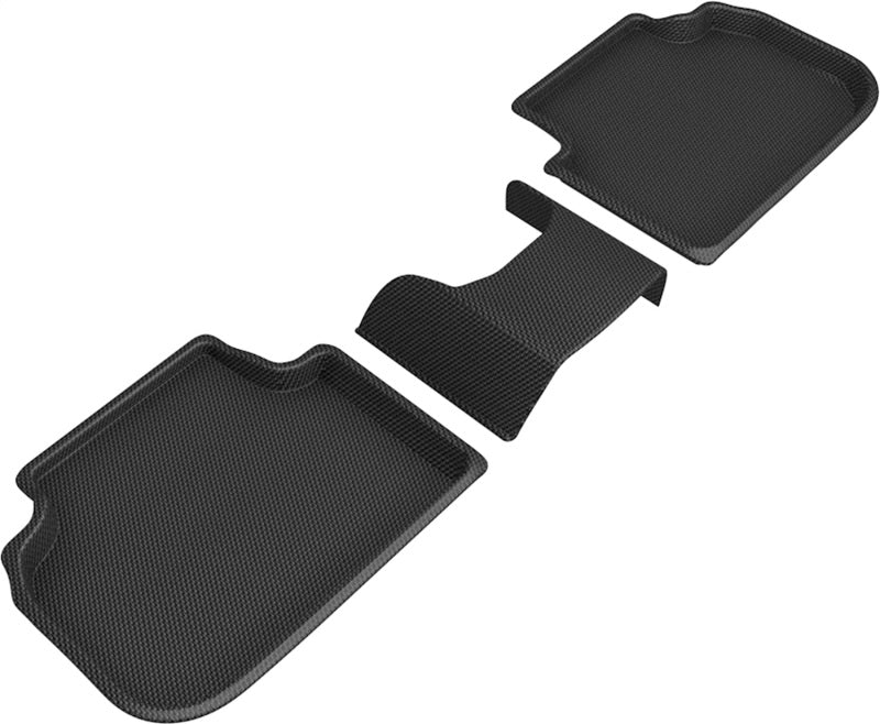 3D MAXpider 20-22 BMW 2 Series Gran Coupe Kagu Second Row Floormat - Black L1BM11121509