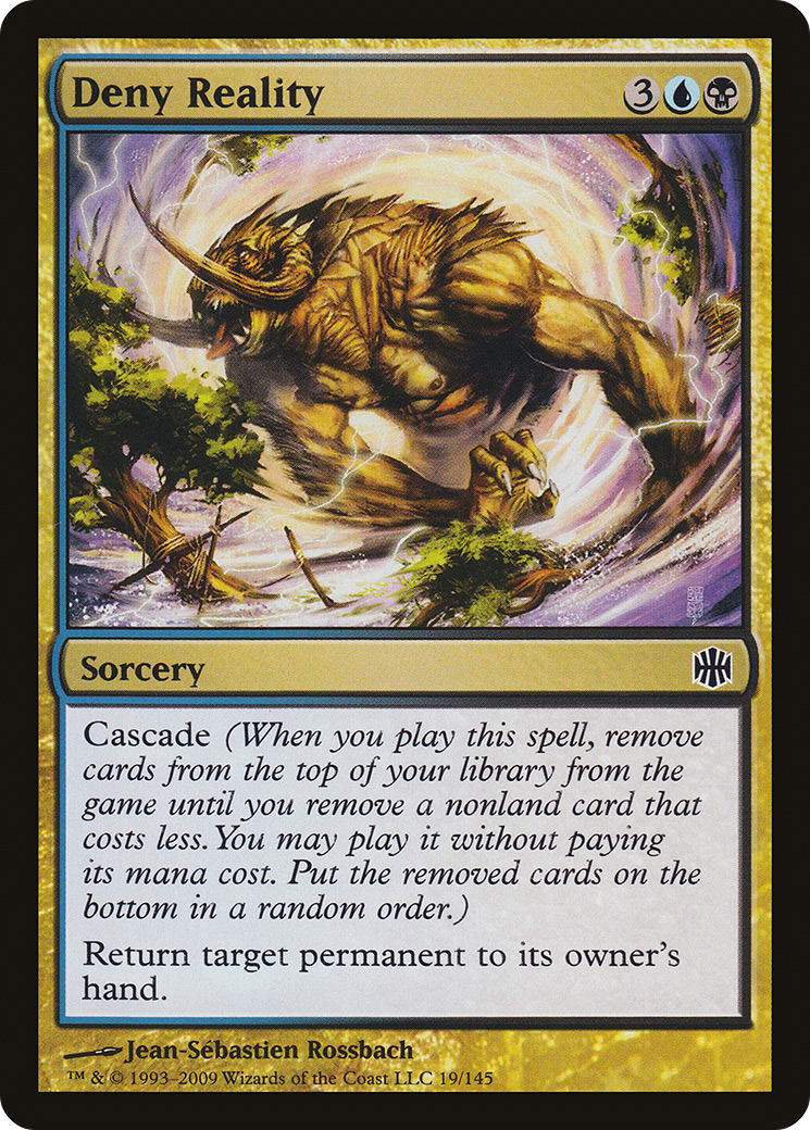 Deny Reality (ARB-019) - Alara Reborn Foil