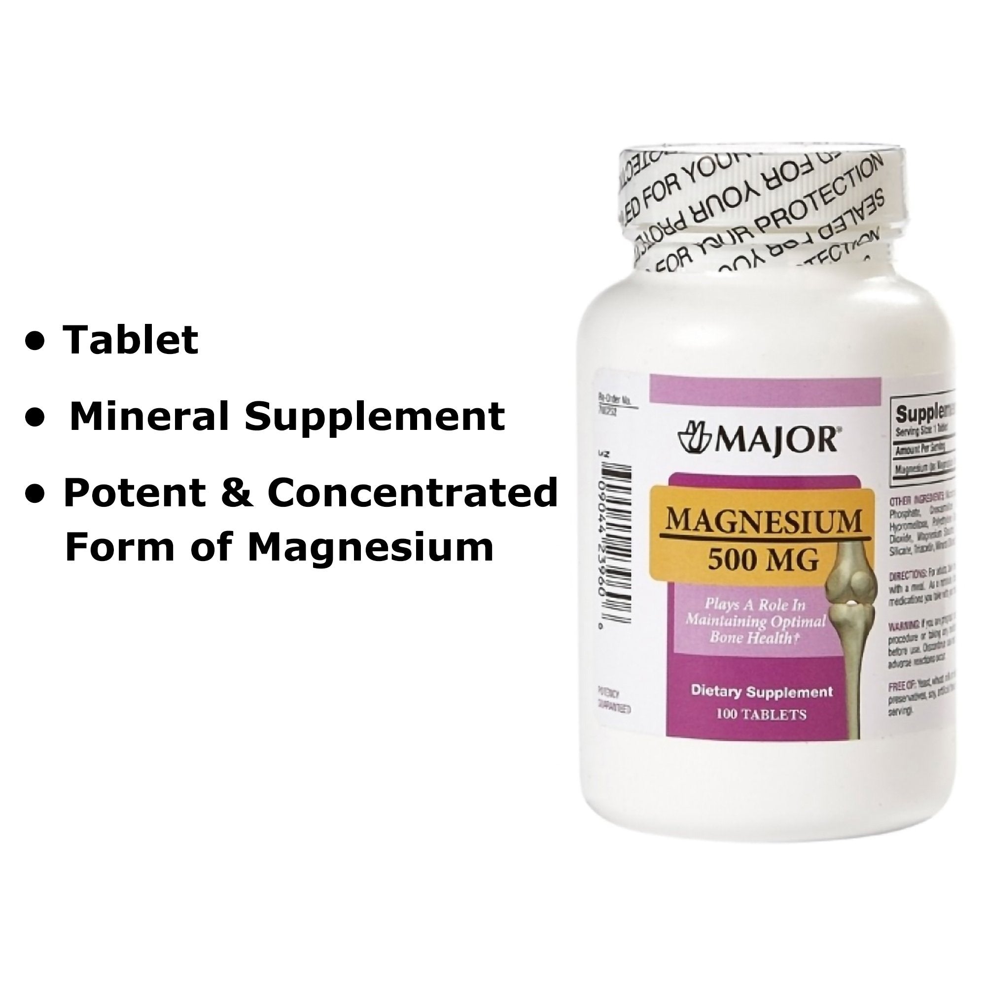 Major® Magnesium Oxide Mineral Supplement 00904423960