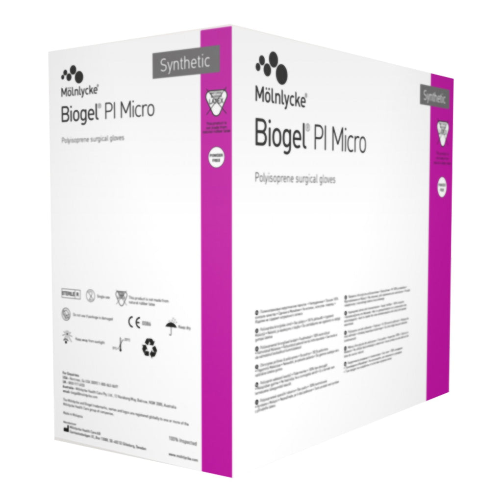 Biogel® PI Micro Polyisoprene Surgical Glove, Size 6.5, Straw 48565