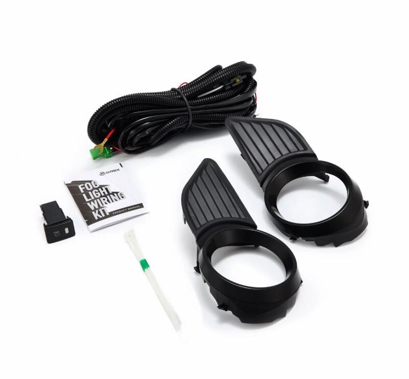 AlphaRex 11-16 Toyota Sienna Bezel & Wiring Kit (Does Not Include Fog Lights) 211007 *Discontinued