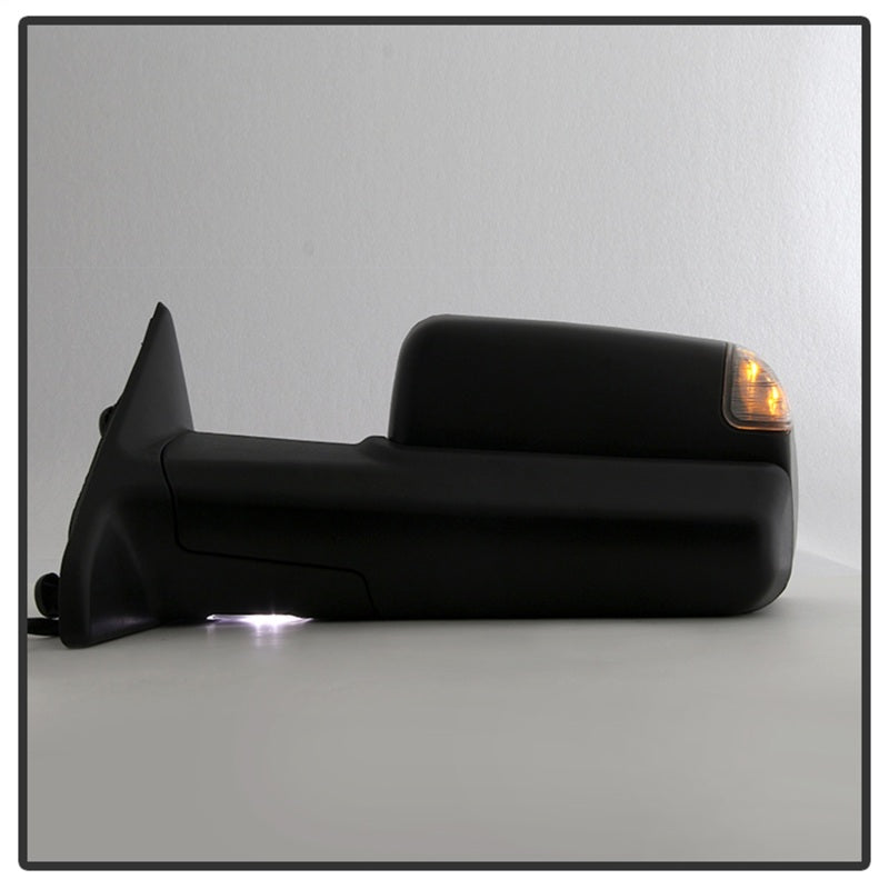 SPYDER Xtune Dodge Ram 1500 09-12 Extendable Heated Adjust Mirror Black HoUSing Left MIR-DRAM09S-PWH-L 9935596