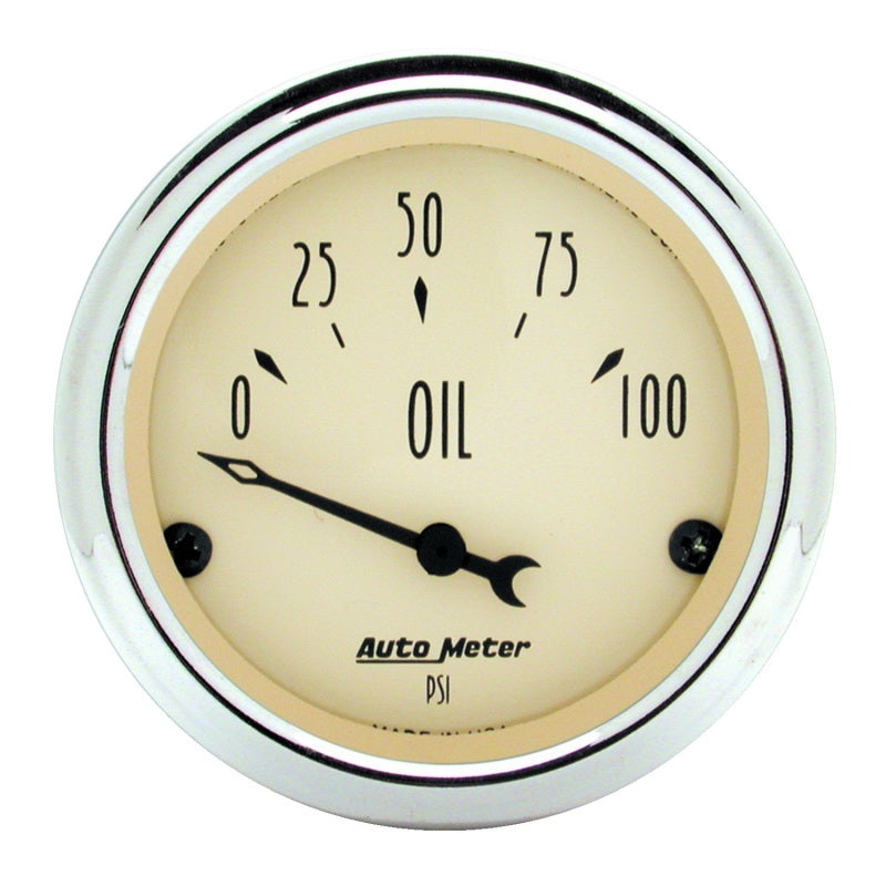 Autometer Antique Beige Gauge Kit w/GPS Speedo ATM1850