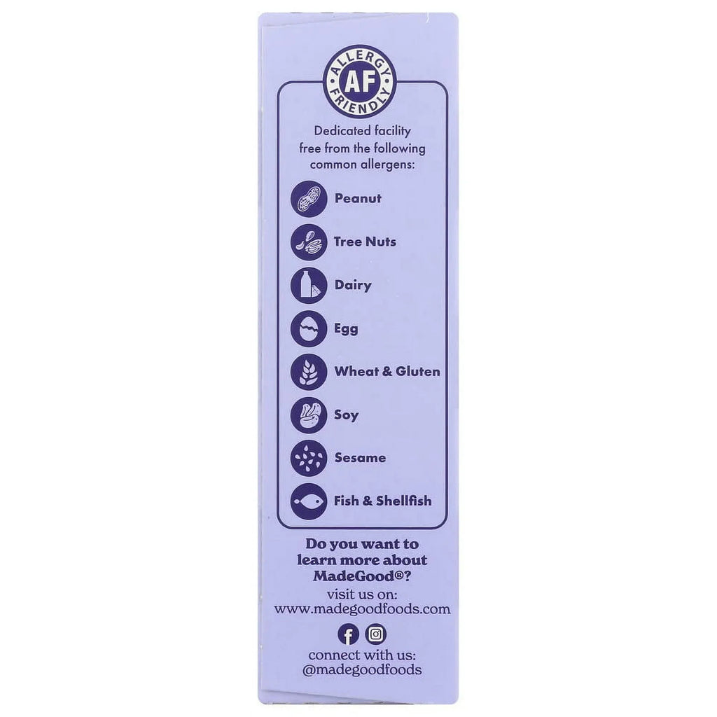 MadeGood Mixed Berry Granola Bars, Case of 6, 5 Oz. Each