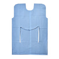Graham Medical Patient Exam Gown, Medium/Large, Blue 70228N