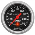 AutoMeter 2-1/16in 260 Deg Water Temp Gauge Digital Stepper Motor w/Peak & Warn - Sport-Comp 3354