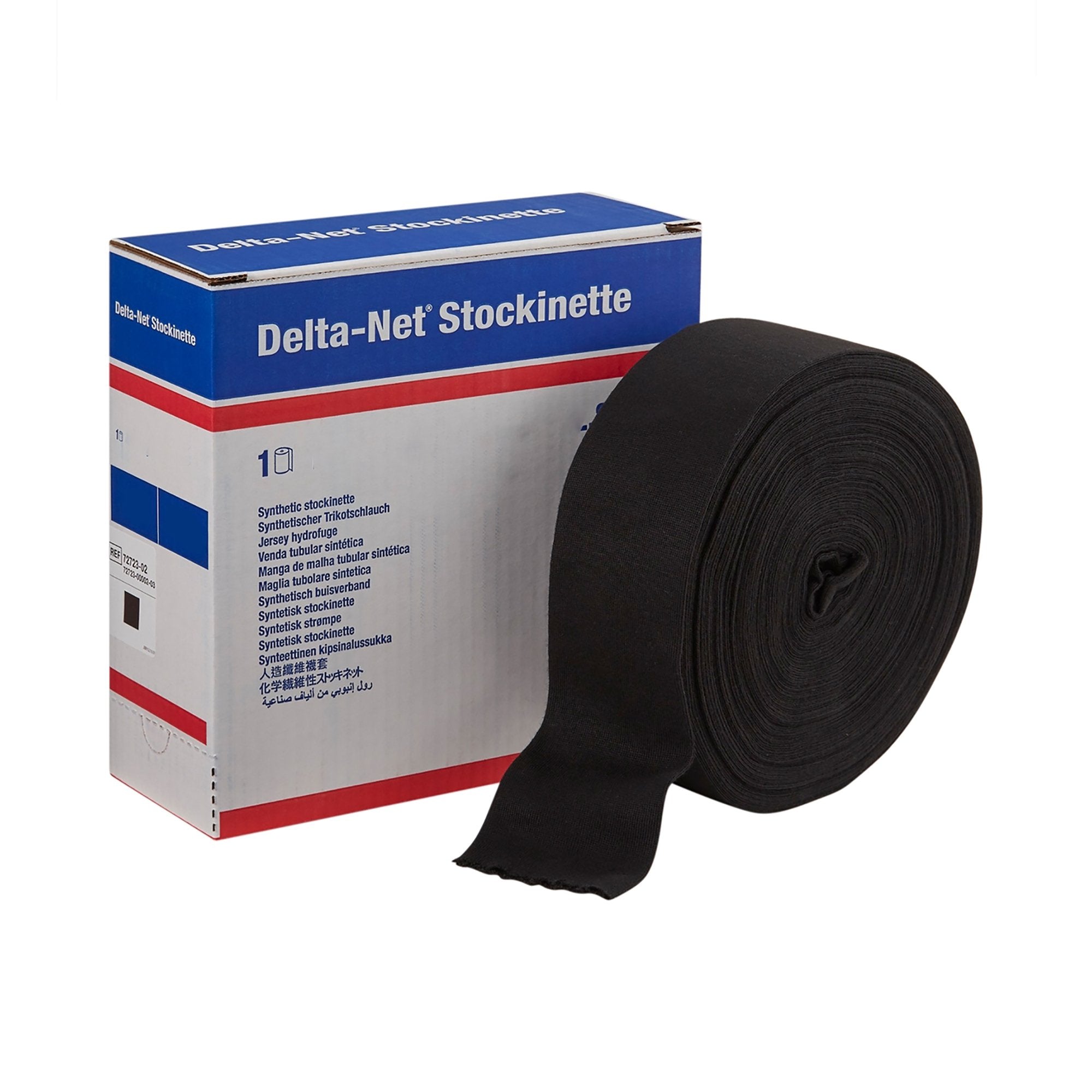Delta-Net® Black Synthetic Compression Stockinette, 2 Inch x 25 Yard 7272301