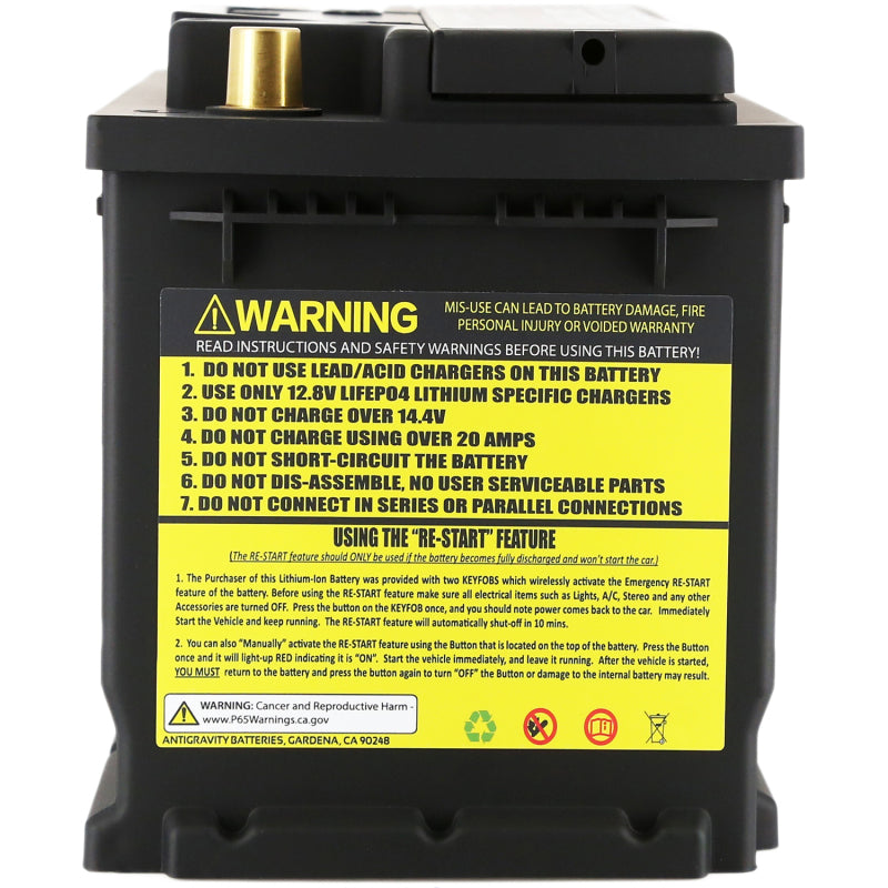 Antigravity Batteries Antigravity H6/Group 48 Lithium Car Battery AG-H6-30-16