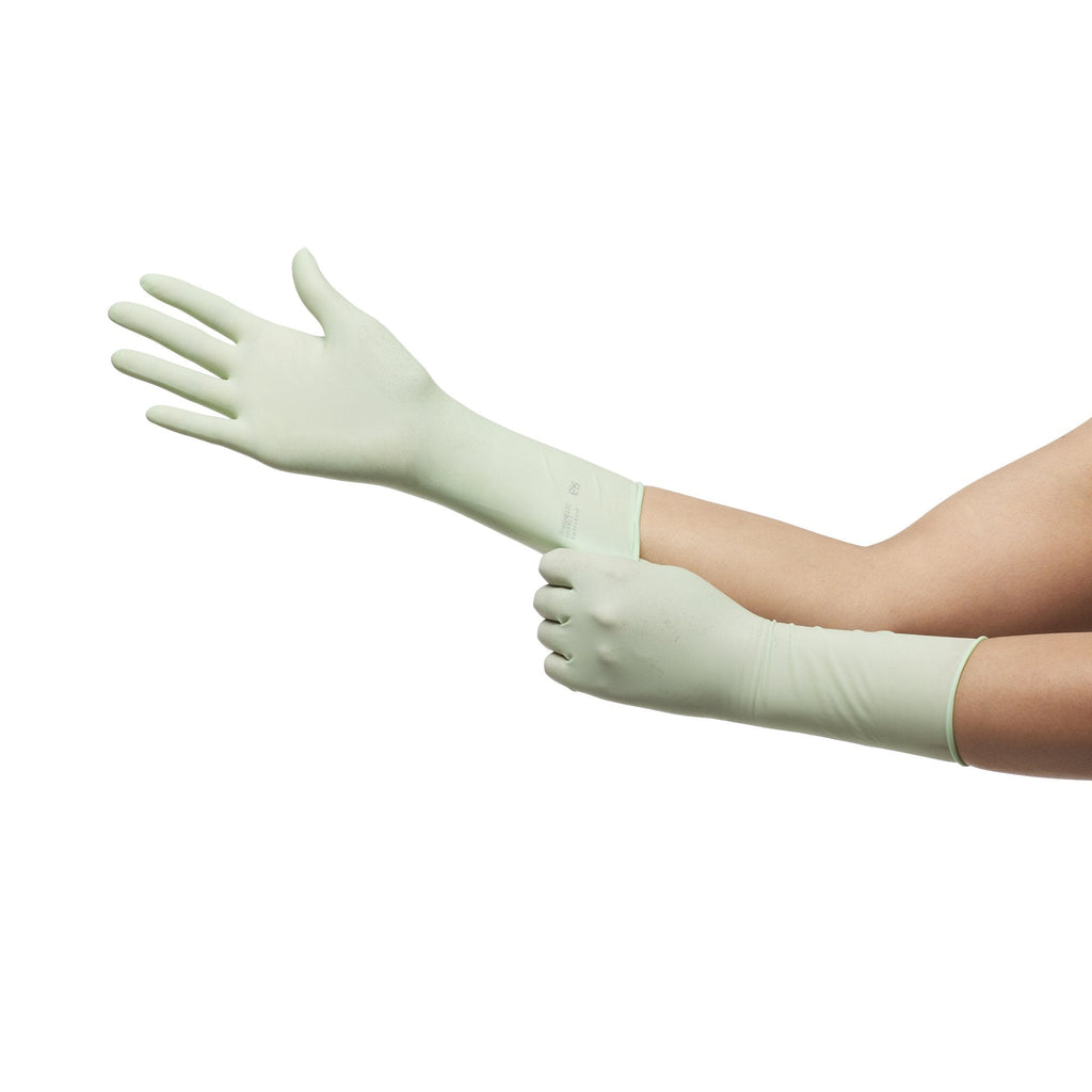 McKesson Perry® Performance Plus Polyisoprene Surgical Glove, Size 7, Green 20-2070N