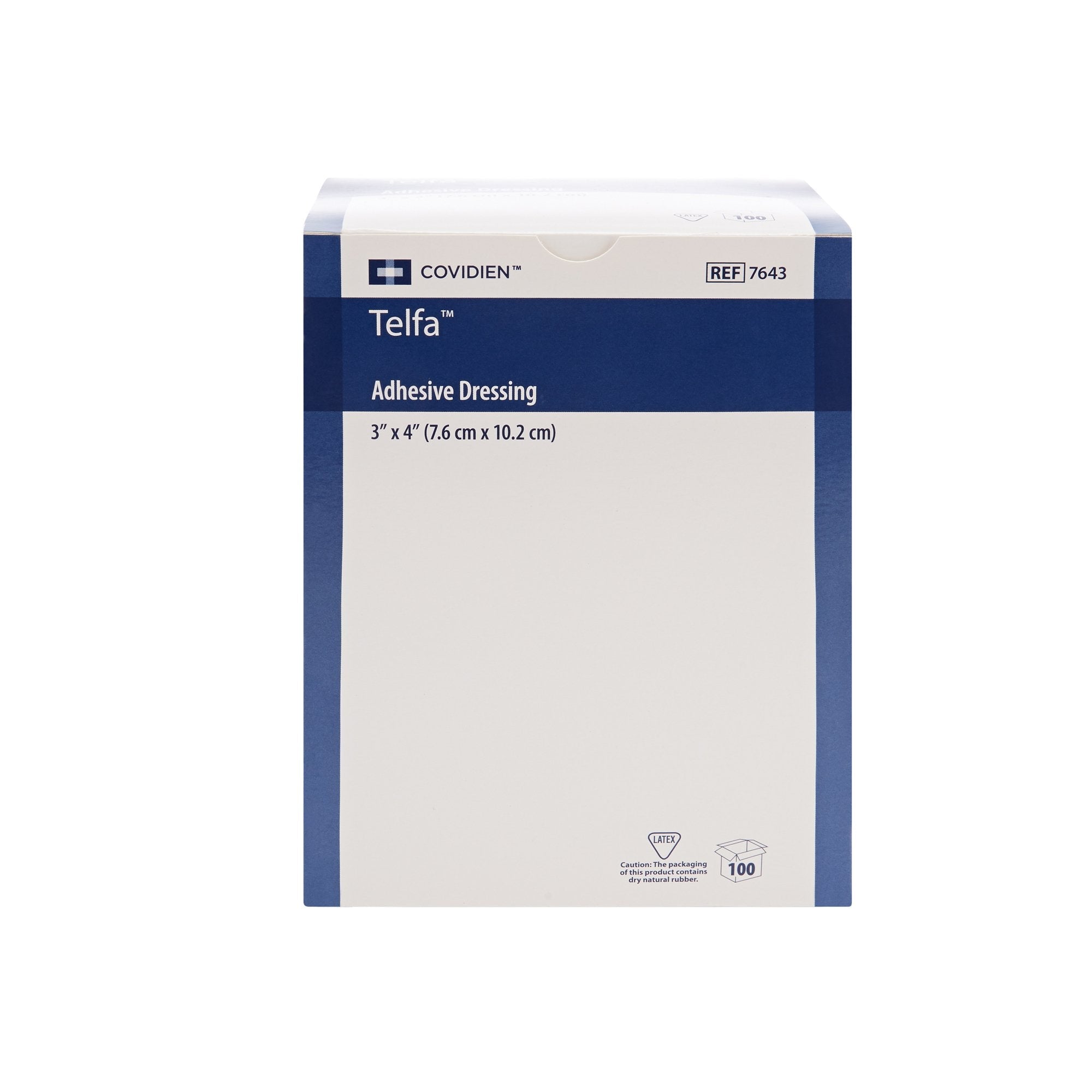 Telfa™ Island Dressing, 3 x 4 Inch 7643