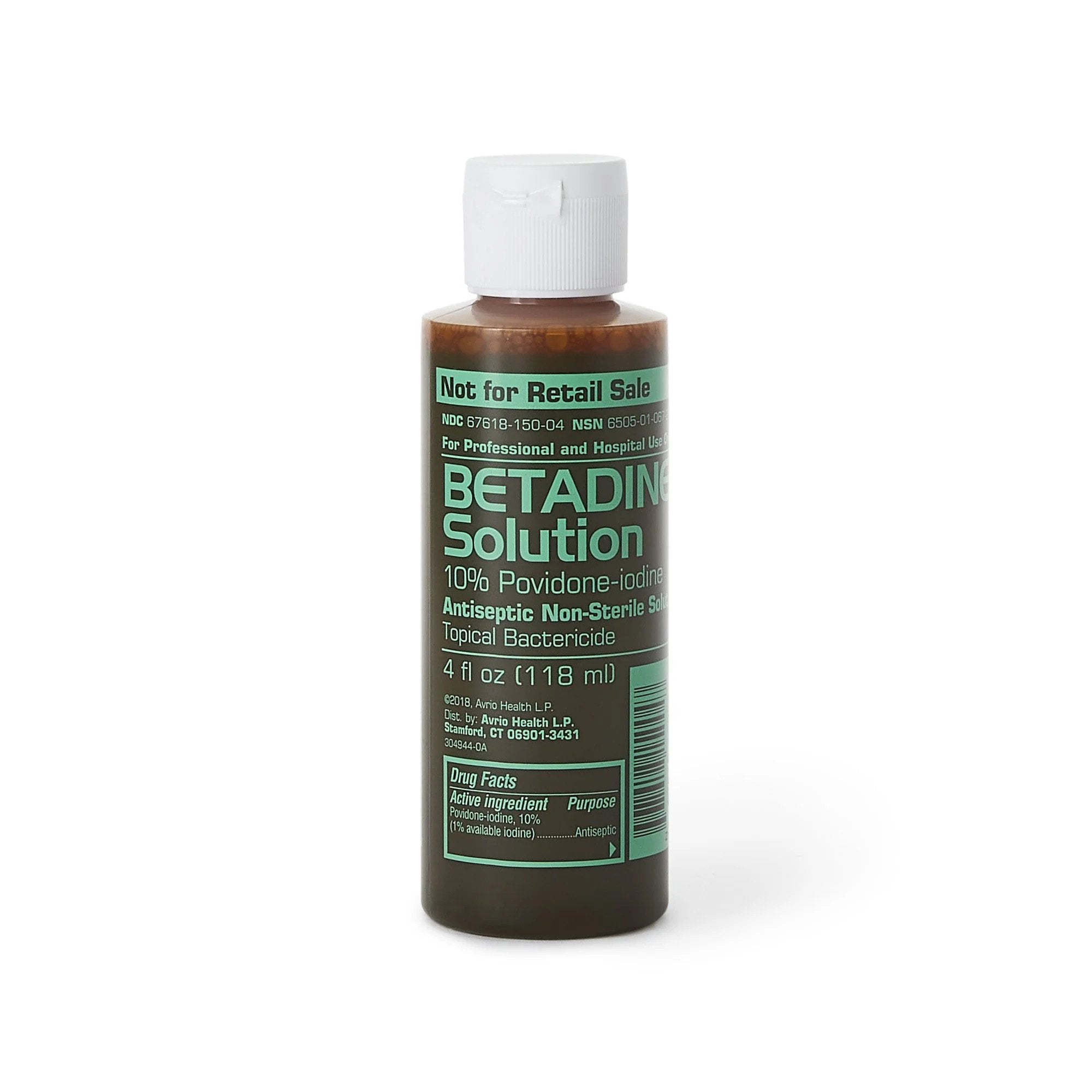 Skin Prep Solution Betadine® 4 oz. Bottle 10% Strength Povidone-Iodine NonSterile BSOL04