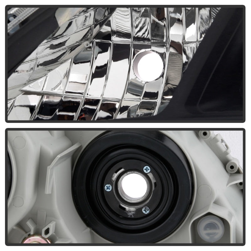 SPYDER xTune 07-09 Toyota Camry Halogen OEM Headlights - Black (HD-JH-TCAM08-AM-BK) 9943225