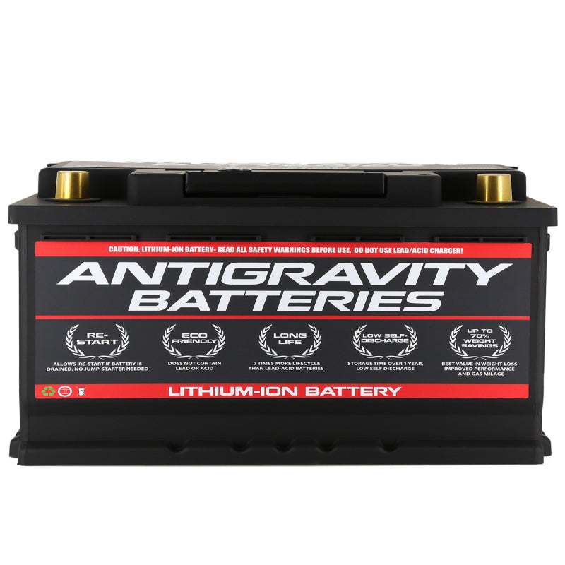 Antigravity Batteries Antigravity H8/Group 49 Lithium Car Battery w/Re-Start AG-H8-80-RS
