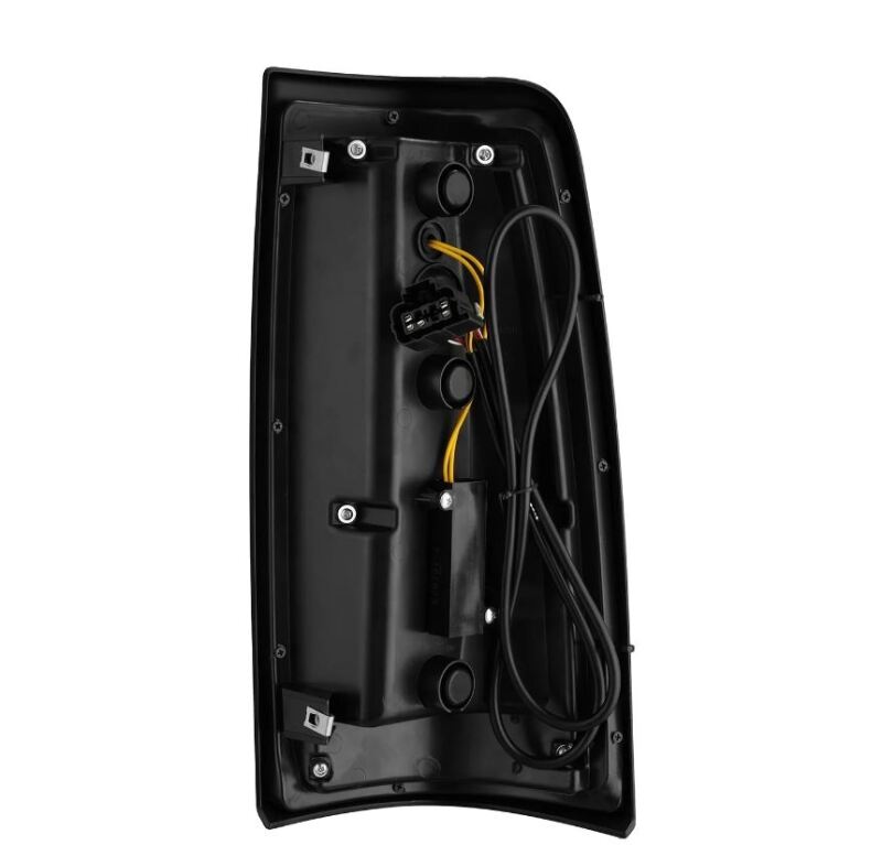 AlphaRex 99-06 Chevrolet Silverado Sierra LUXX-Series LED Tail Lights Alpha-Black 620005 *Discontinued