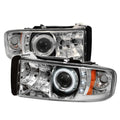 SPYDER Dodge Ram 1500 94-01 94-02/99-01 Ram Sport Projector CCFL Halo LED Chrm PRO-YD-DR94-CCFL-C 5010070