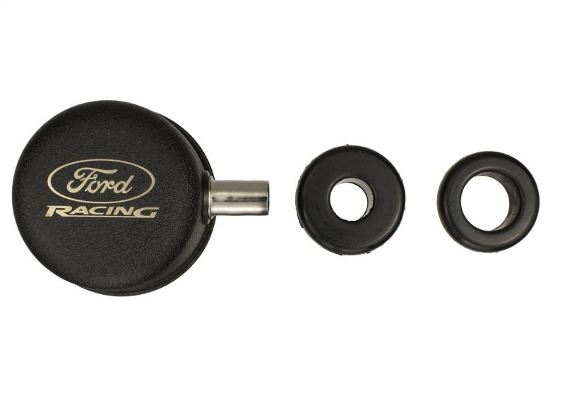 Ford 351C Aluminum Valve Cover Set - Black Finish FRDM6582-Z351B