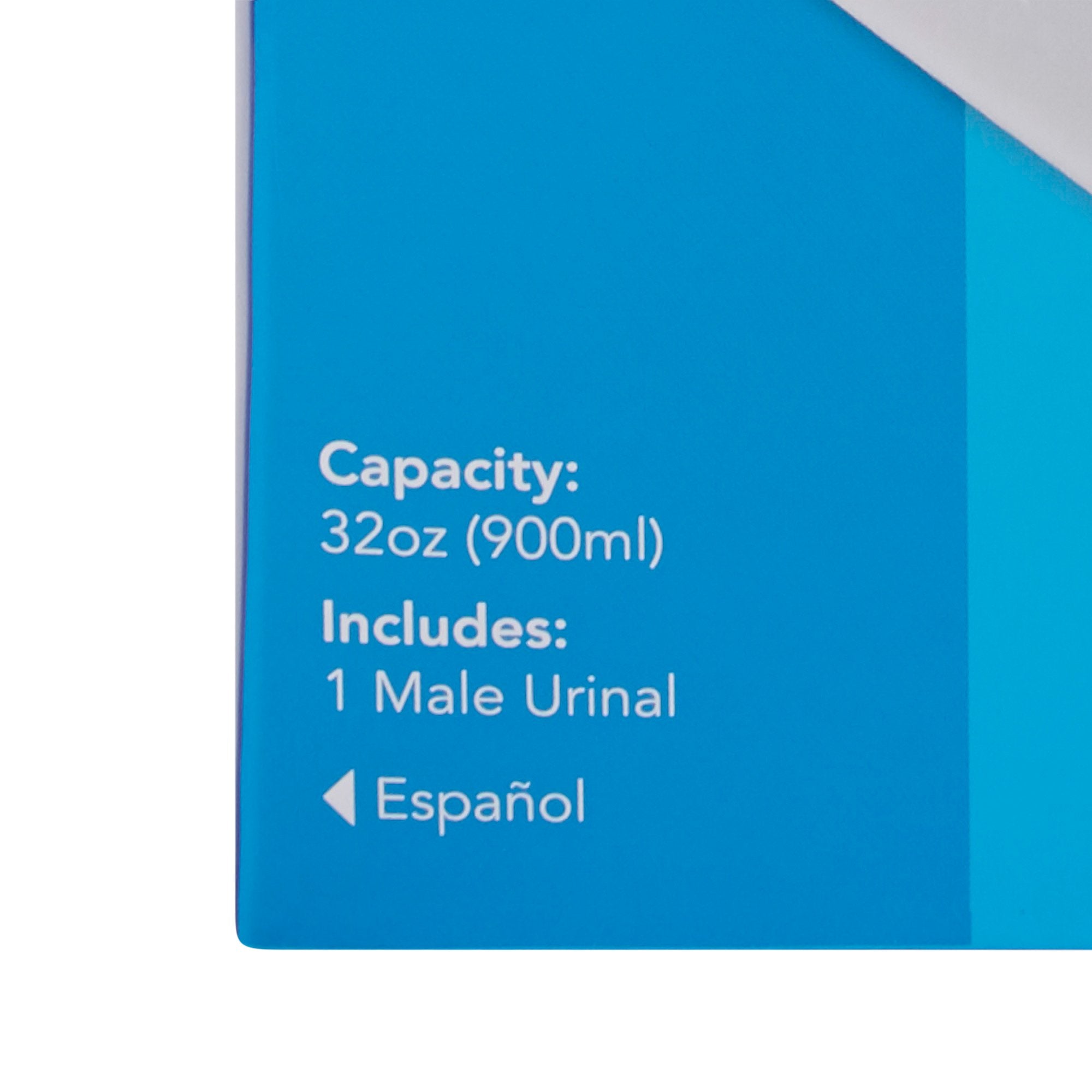 Carex® Male Urinal with Cover FGP70700 0000