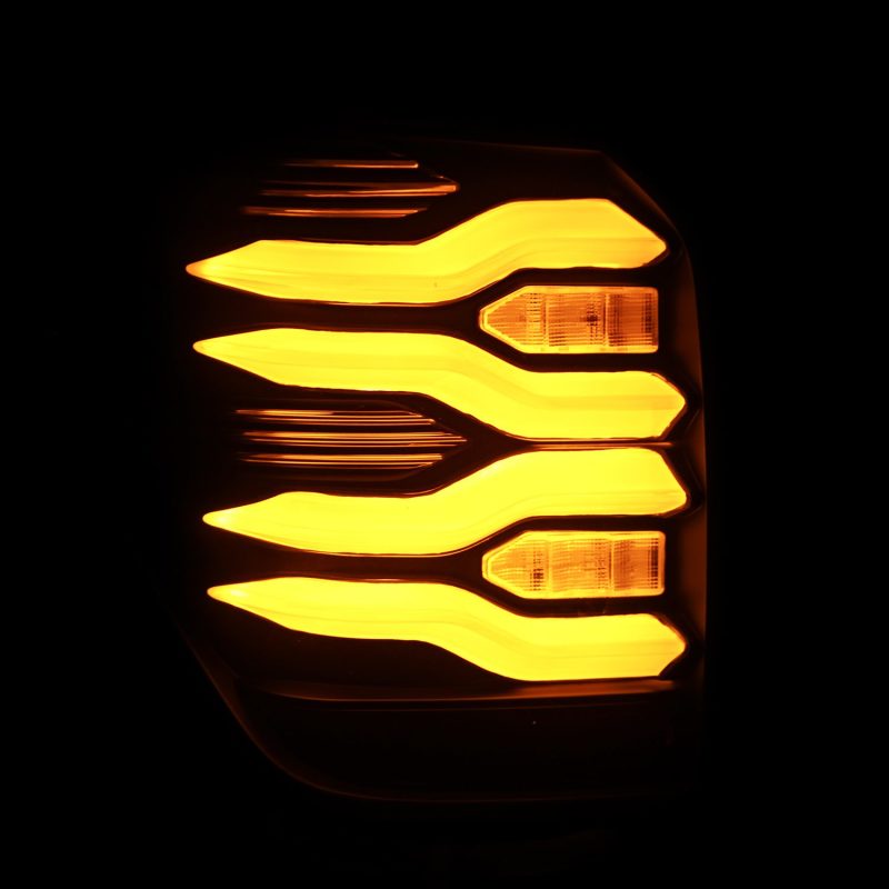 AlphaRex 10-21 Toyota 4Runner LUXX LED Taillights Blk w/Activ Light/Seq Signal 690040 *Discontinued