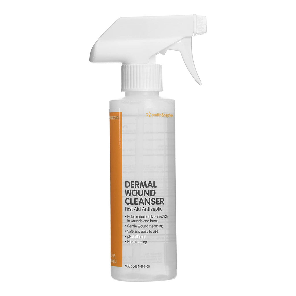 Dermal Wound Cleanser, nontoxic, nonirritating, Antiseptic Spray, 8-oz Bottle 59449200