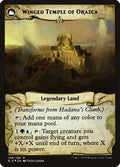Hadana's Climb // Winged Temple of Orazca (PRE-158S) - Rivals of Ixalan Promos: (compasslanddfc) Foil