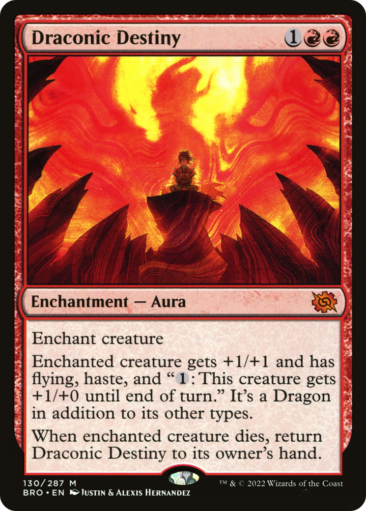 Draconic Destiny (BRO-130) - The Brothers' War