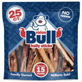 ValueBull Bully Sticks, Super Jumbo 4-6 Inch, Varied Shapes, 25 Count