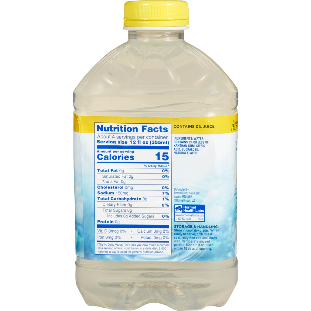 Thick & Easy® Hydrolyte® Honey Consistency Lemon Thickened Water, 46-oz. 27076