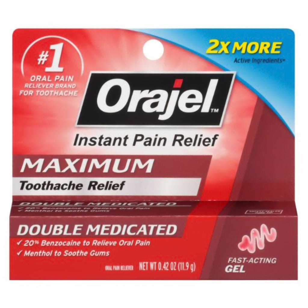 Orajel™ 2X Toothache & Gum Medicated Gel 31031043028
