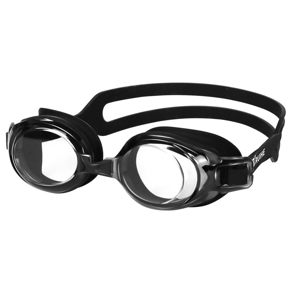 Plain Light Swimming Glasses HD Anti-fog Waterproof Professional Comfortable Big Frame Not Tight