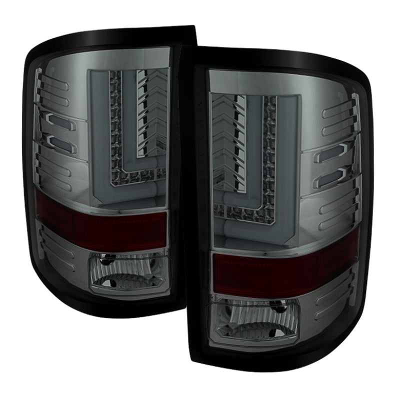 SPYDER GMC Sierra 14-16 LED Tail Lights Smoke ALT-YD-GS14-LBLED-SM 5080691