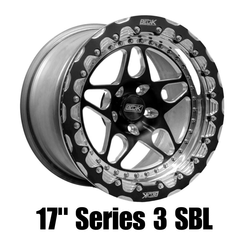Belak Wheels Belak 17x11 / 6.25in BS / 5x4.75 BP / High Pad / Series 3 Wheel - Single Beadlock 17115745S36BS-SBL