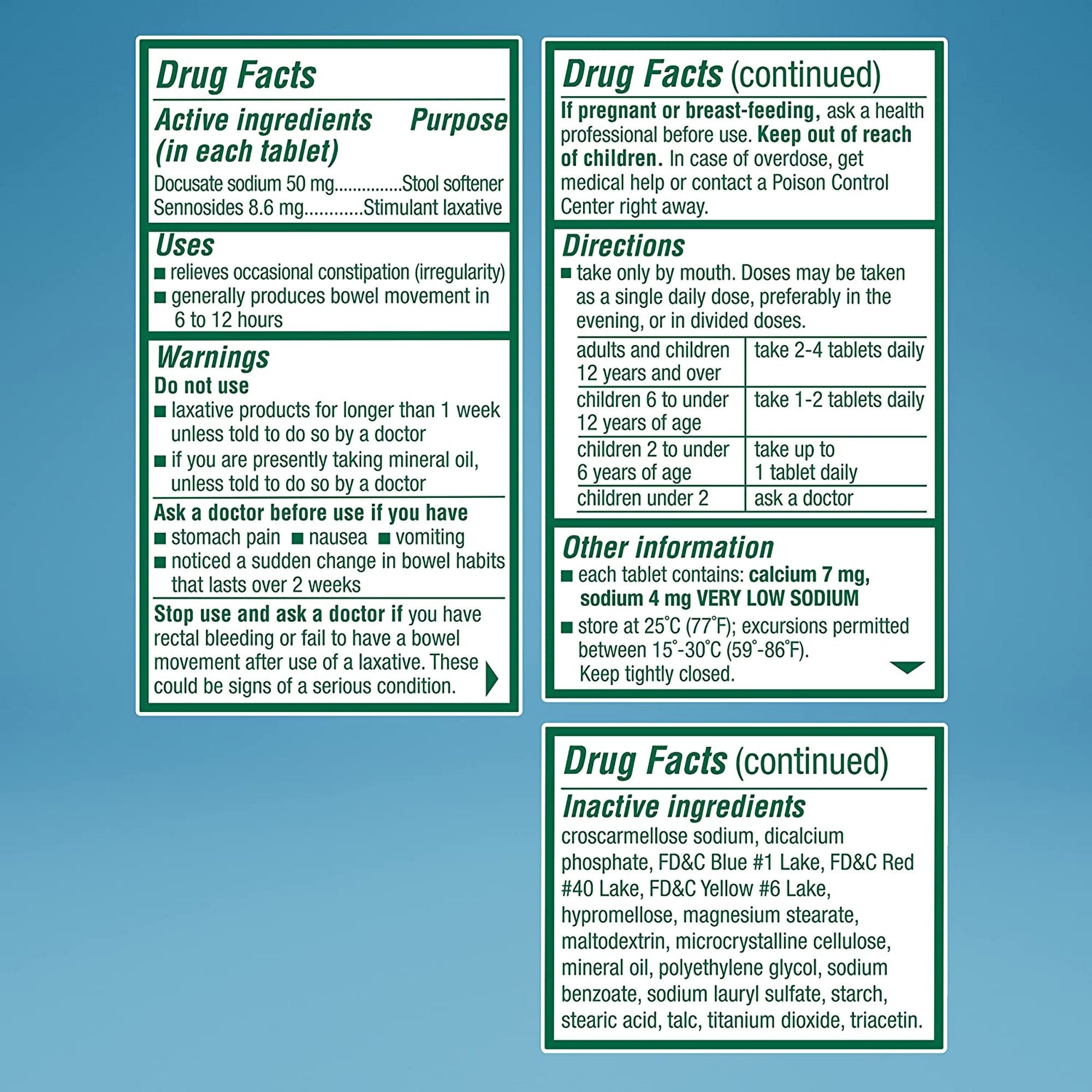 Colace® Docusate Sodium Stool Softener 67618010160