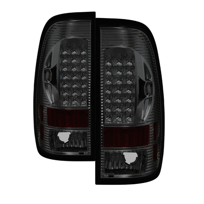 SPYDER Xtune Ford F150 Styleside 97-03 / F250/350/450/550 99-07 LED Tail Lights Smoke ALT-ON-FF15097-LED-SM 5012968