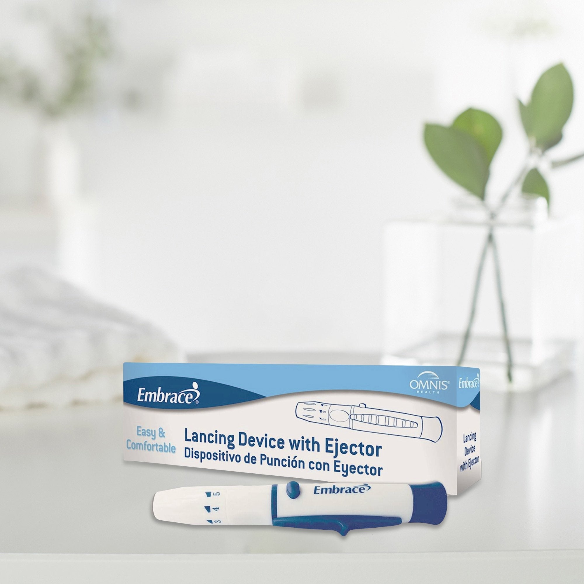 Embrace® Lancing Device with Ejector APX02AB0122