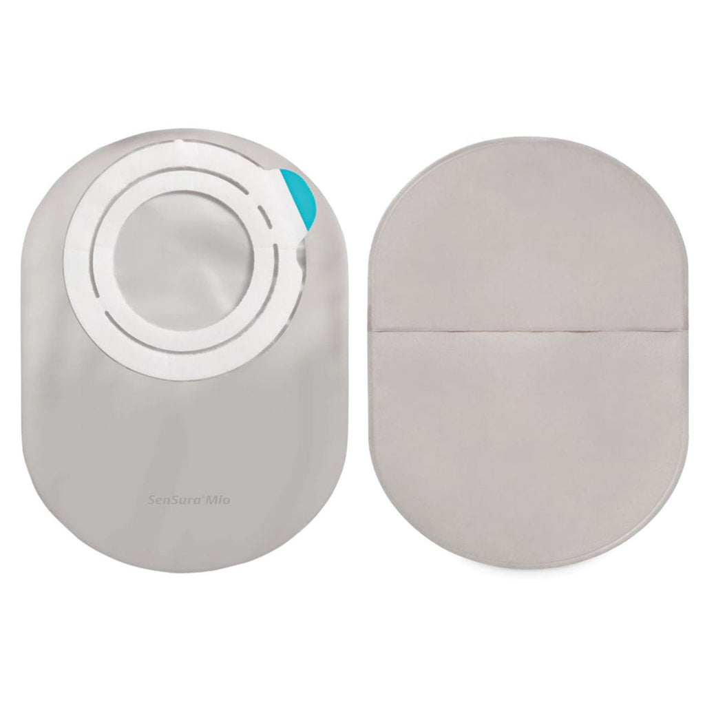 SenSura® Mio Flex 2-Piece Transparent Ostomy Pouch, Yellow Match 12223