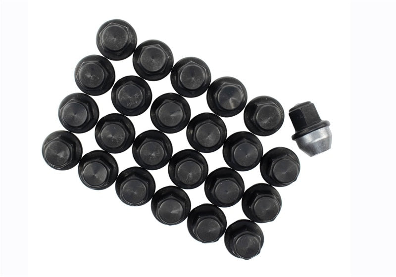 Ford Racing M14 x 1.5 Black Lug Nut - Set of 24 M-1012K-F15B