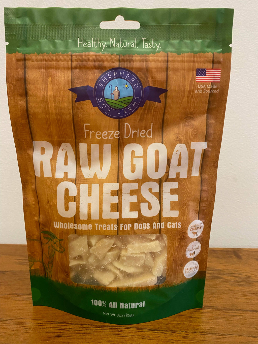 Freeze Dried Raw Goat Cheese