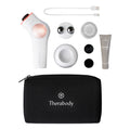 TheraFace Pro Hand-Held Face Massager & Cleanser, White TF02220-01