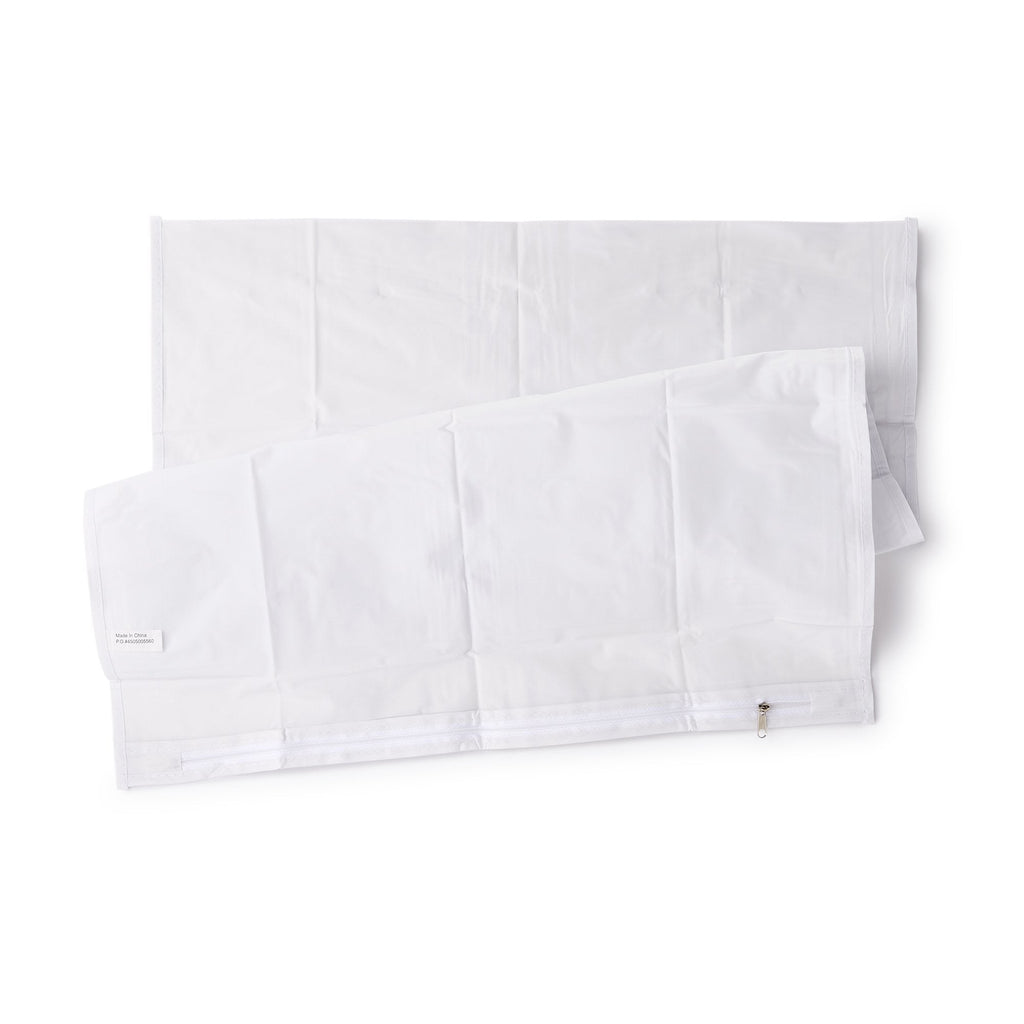 Mark-Clark® White 4 mil Plastistaff Pillow Cover With Zip, 21 x 27 Inch 15035-11-MGD