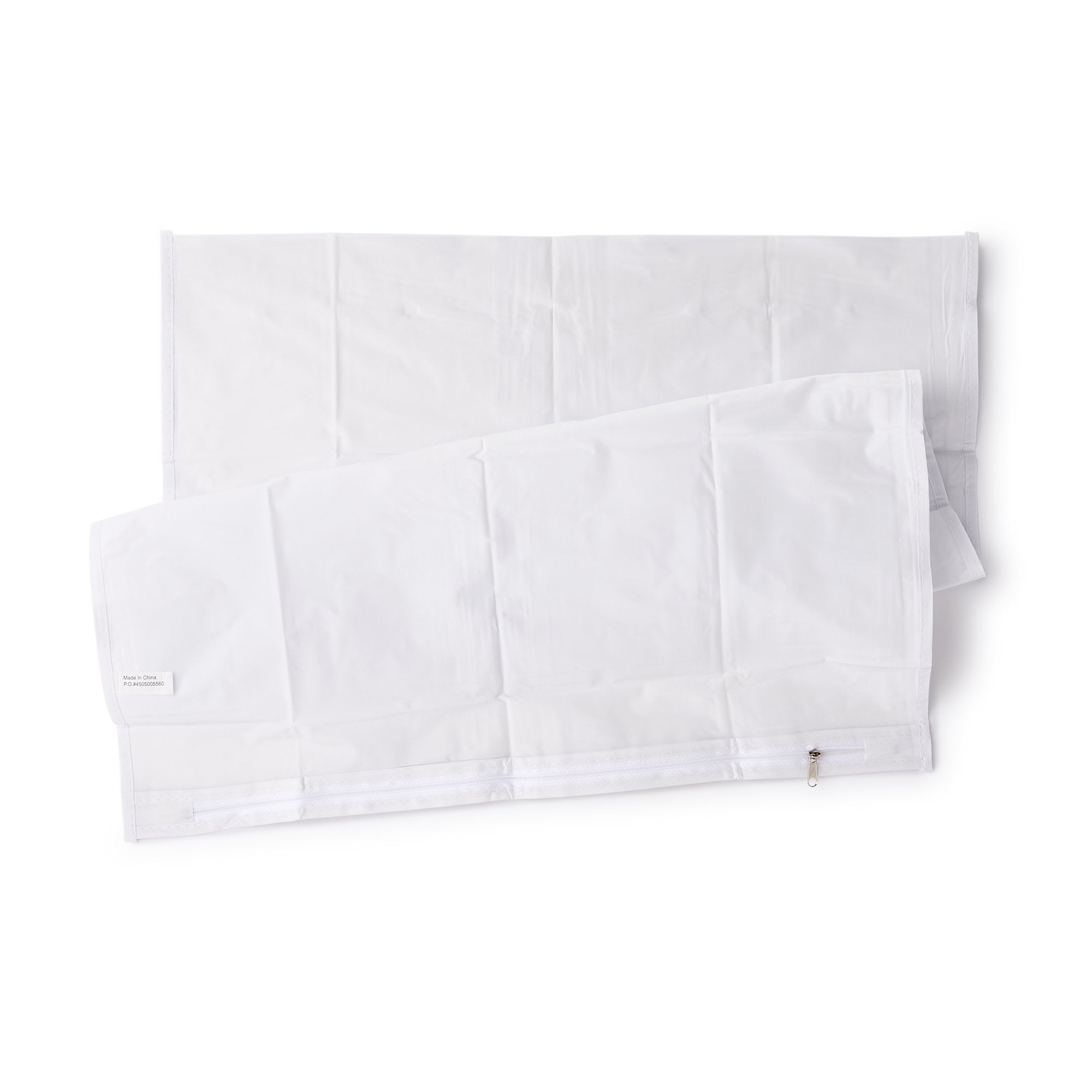 Mark-Clark® White 4 mil Plastistaff Pillow Cover With Zip, 21 x 27 Inch 15035-11-MGD