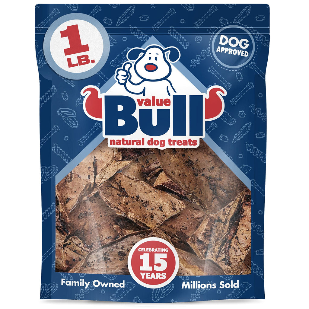 ValueBull Lamb Lung Dog Chews, Sliced, 1 Pound