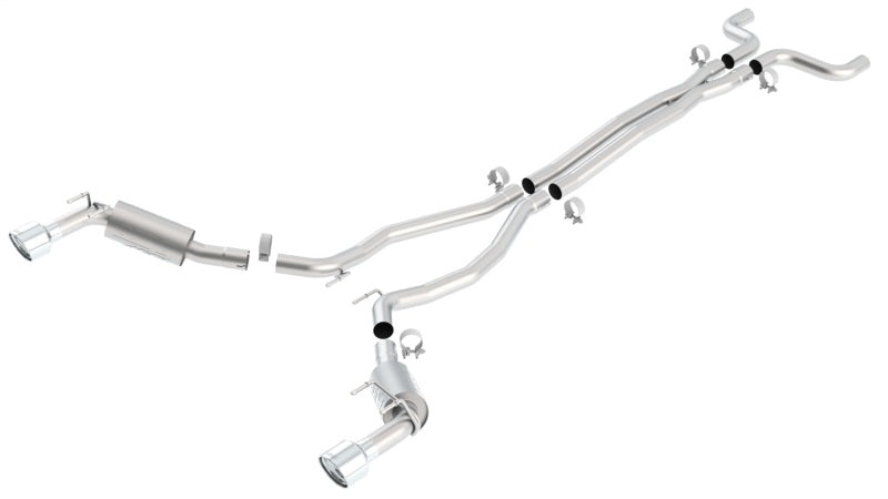 Borla 10-13 Chevy Camaro SS 6.2L 8cyl Aggressive Catback Exhaust 140356