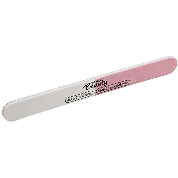 For Your Beauty 3-in-1 Multi-functional Nail Care Tool - Natural Nail Polish & Shaping - Nail File for Smoothening, Matte Finish, and Luster