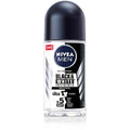 Nivea Men Invisible Black & White Roll-On Deodorant: Stain-Free Odor Protection for Confident Men