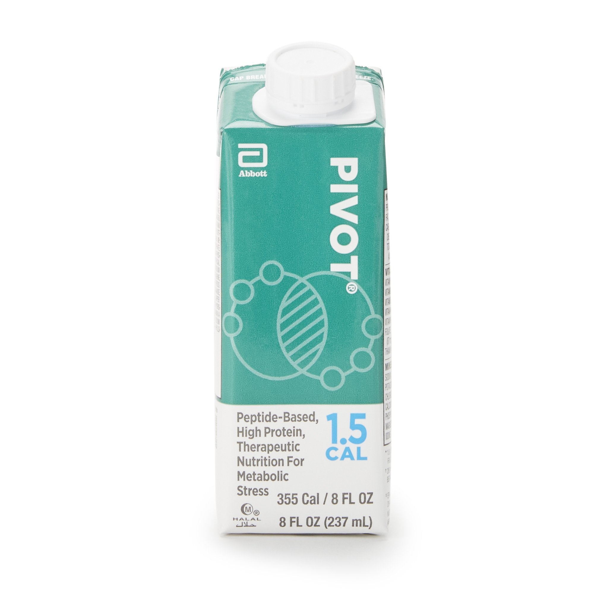 Pivot® 1.5 Cal Peptide-Base High Protein Nutrition for Metabolic Stress 65007