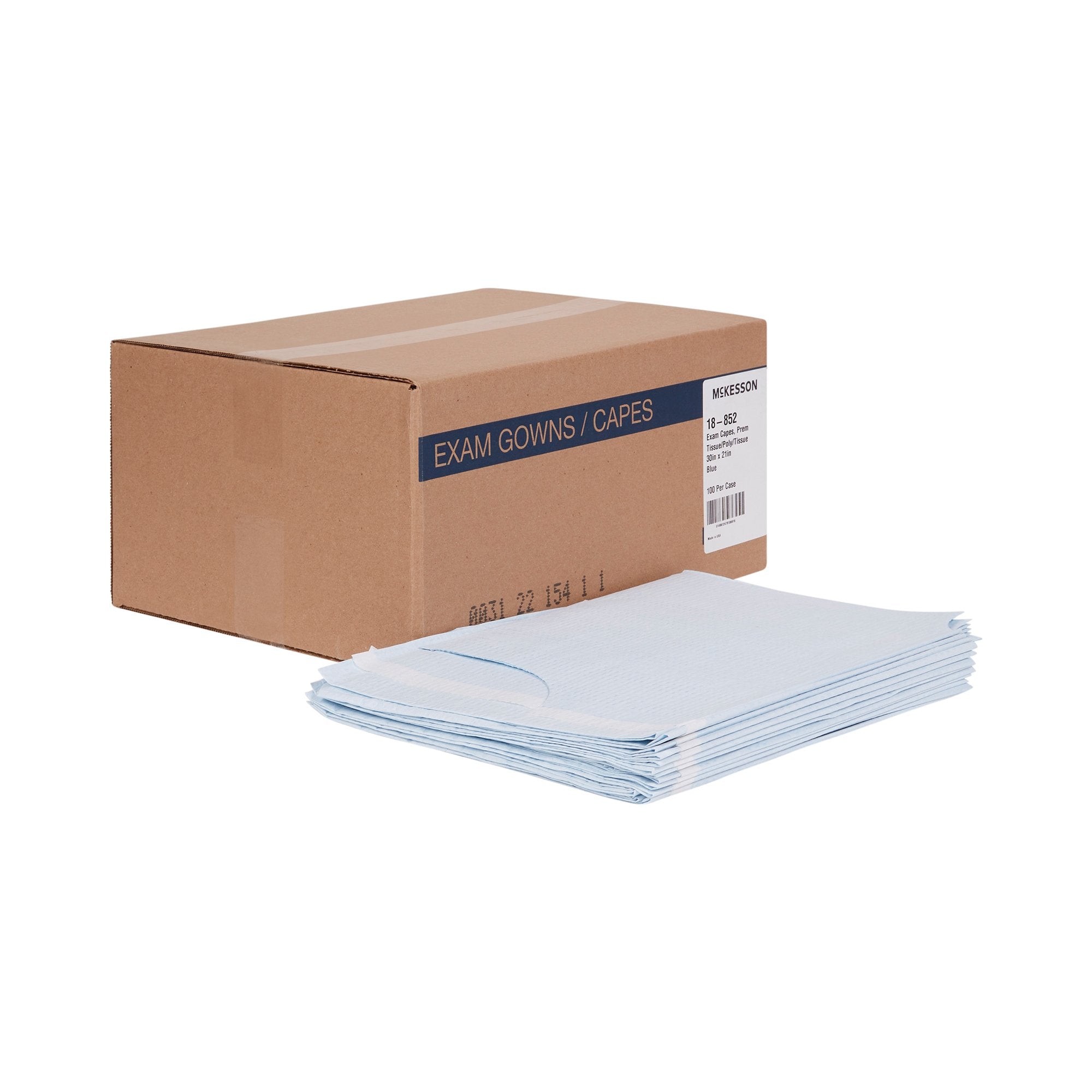 McKesson Exam Cape, Blue 18-852