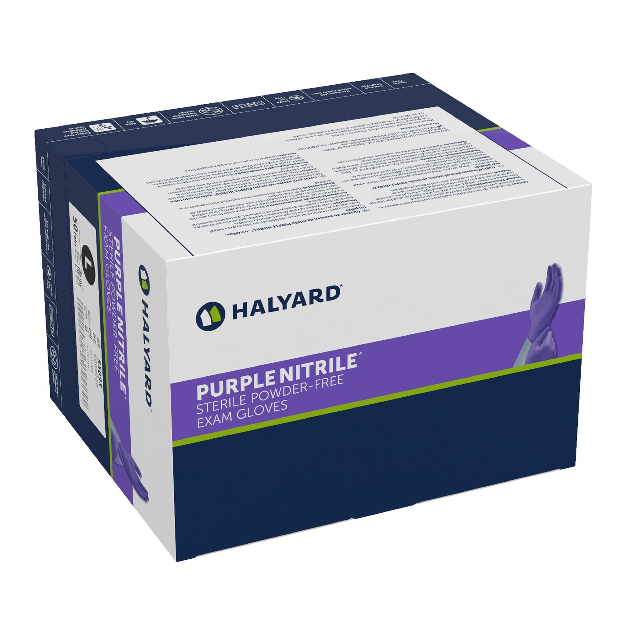 Purple Nitrile® Exam Glove, Large 55093