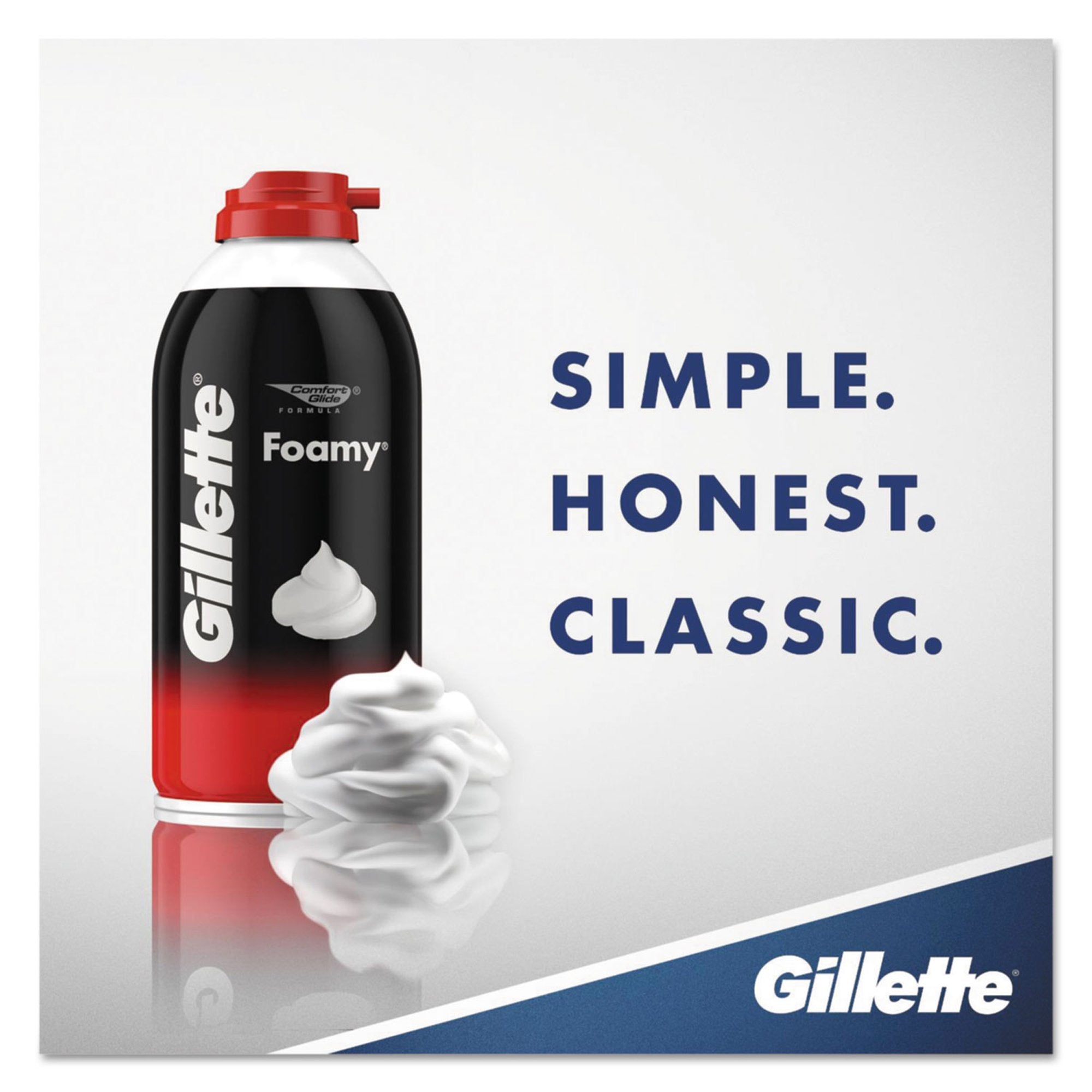 Gillette® Foamy® Shaving Cream Regular Scent PGC14501