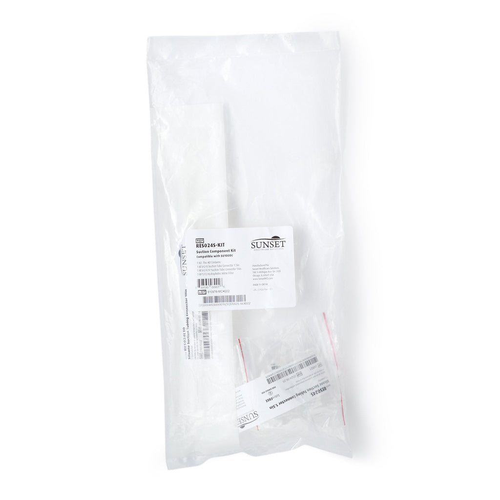 Sunset Healthcare Solutions Suction Filter Component Kit RES024S-KIT
