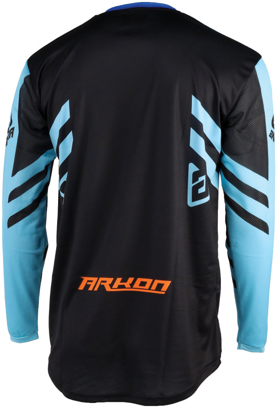 Answer 24 Arkon Nitrus Jersey Blue/Black/Hyper Orange - 2XL 442477